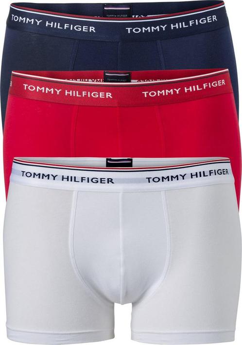 Tommy Hilfiger - Maat M - Boxershorts 3-Pack Trunk Multi -, Kleding | Heren, Ondergoed, Verzenden