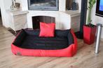 XXL Hondenbed van kunstleer - 120x90 - hondenkussen honde..., Dieren en Toebehoren, Ophalen of Verzenden, Nieuw