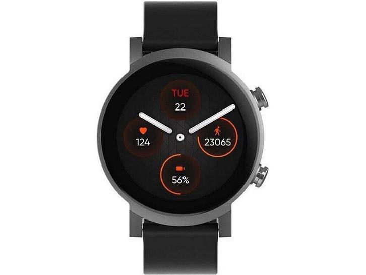 Mobvoi TicWatch E3 - Smartwatch - Snapdragon Wear 4100 -, Huis en Inrichting, Woonaccessoires | Overige, Zo goed als nieuw, Verzenden