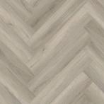 Visgraat klik pvc met 10db ondervloer YUP Grey 3505, Nieuw, Overige typen, 75 m² of meer, Ophalen of Verzenden