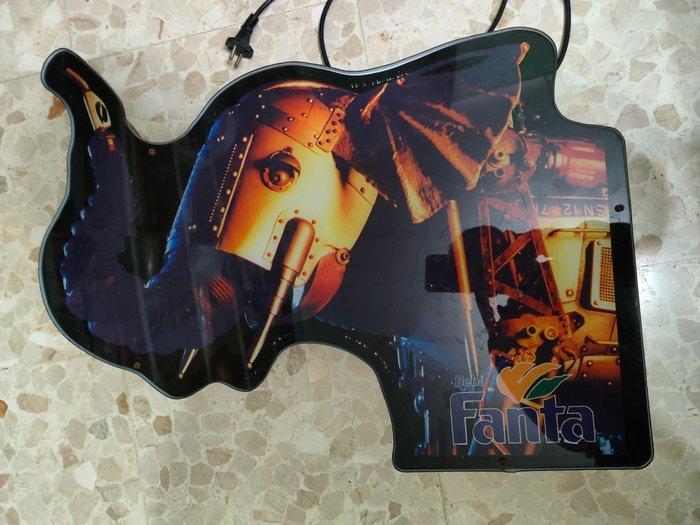 Oranje Olifant Logo - Coca-cola - Lichtbord - Oranje Olifant, Antiek en Kunst, Antiek | Wandborden en Tegels