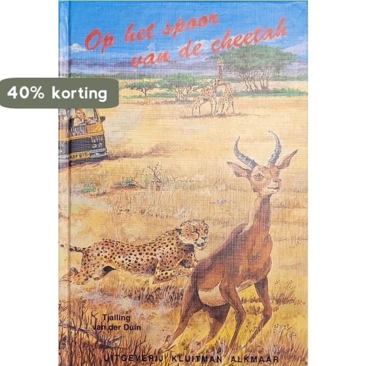 OP HET SPOOR VAN DE CHEETAH 9789020620580 Duin, Boeken, Kinderboeken | Jeugd | 13 jaar en ouder, Zo goed als nieuw, Verzenden