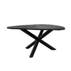 *WOONWINKEL* Tower Living Trivero Driehoek Eettafel Mangohou, Huis en Inrichting, Verzenden, Nieuw