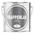 Traplak | Hermadix | 2.5 liter (Wit, Zijdeglans, Waterbasis), Verzenden, Nieuw