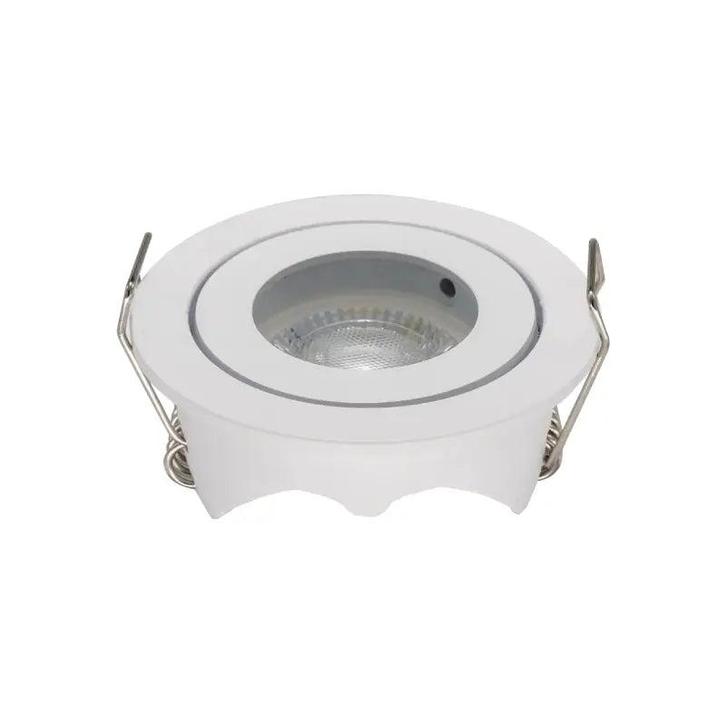 Mini Inbouwspot | PAROS | MR11 | Ø48mm | IP20 | Wit, Huis en Inrichting, Lampen | Spots, Plafondspot of Wandspot, Nieuw, Led, Ophalen of Verzenden
