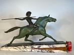 Melo, seudonimo de Arman Lemo - sculptuur, Amazona - 48 cm -, Antiek en Kunst