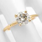 Zonder Minimumprijs - Ring - 14 karaat Geel goud - 1.06ct., Nieuw