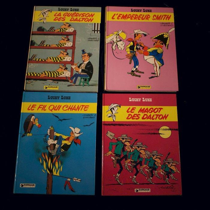 Lucky Luke T44 à T47 - 4x C - 4 Album - Eerste druk -, Boeken, Stripboeken
