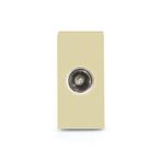 MODULE | 1/2 | GOUD | COAX | TV | MALE, Doe-het-zelf en Verbouw, Elektra en Kabels, Ophalen of Verzenden, Nieuw