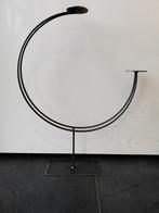 Frame zwaar ijzer kandelaar dubbel sikkelmodel 56cm hoog, 40, Ophalen of Verzenden, Nieuw