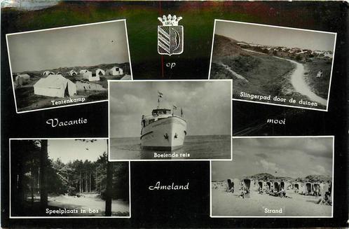 Ameland Multiview, Verzamelen, Ansichtkaarten | Nederland, Gelopen, Verzenden