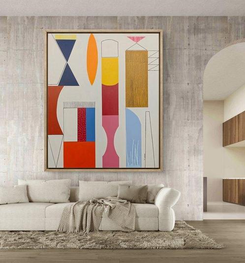 Miriam Chiera (1969) - SKYSCRAPER. XXL. NO RESERVE, Antiek en Kunst, Kunst | Schilderijen | Modern