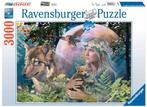 Ravensburger puzzel Wolven in de maneschijn - 3000 stukjes