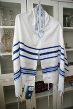 Tallit (gebedsmantel) gemaakt van 100% wol., Kleding | Heren, Mutsen, Sjaals en Handschoenen, Verzenden, Nieuw