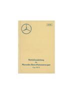 1936 MERCEDES BENZ TYPE 170 V INSTRUCTIEBOEKJE DUITS, Auto diversen, Handleidingen en Instructieboekjes