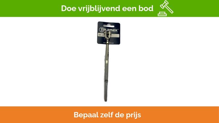 Bieden: Talamex Terminal Tensioner M6 171 - 243 mm - 1200 d, Watersport en Boten, Zeilen en Zeiltoebehoren, Toebehoren, Nieuw