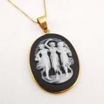 Zilver - Halsketting - Italiaans ambacht, Antiek en Kunst