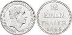 1/12 taler, daalder 1848 Fn Mecklenburg-schwerin Friedric..., Verzenden