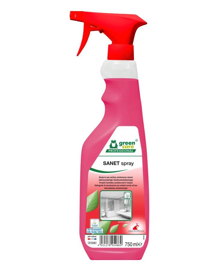 Green Care Sanet spray - flacon 750 ml, Huis en Inrichting, Schoonmaakartikelen, Verzenden