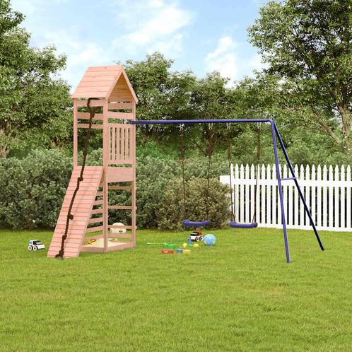 vidaXL Speelhuis massief douglashout, Kinderen en Baby's, Speelgoed | Buiten | Speeltoestellen, Nieuw, Verzenden
