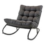 Zenzi schommelstoel - zwart, Huis en Inrichting, Stoelen, Ophalen of Verzenden, Nieuw, Zwart