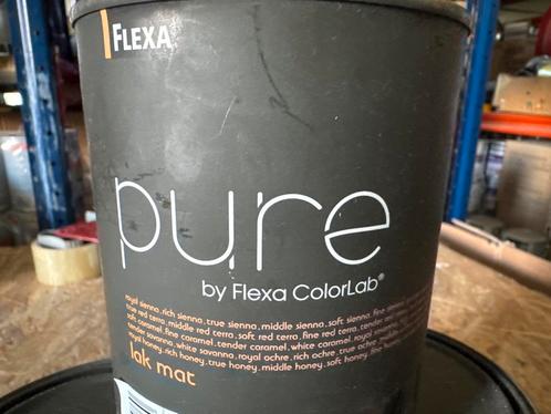 Flexa Pure Lak Mat - ral 9010 - 3 liter, Doe-het-zelf en Verbouw, Verf, Beits en Lak, Lak, Overige kleuren, Nieuw, Minder dan 5 liter