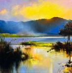 Andrzej Biaecki - Where Light Sings First, Antiek en Kunst, Kunst | Schilderijen | Klassiek