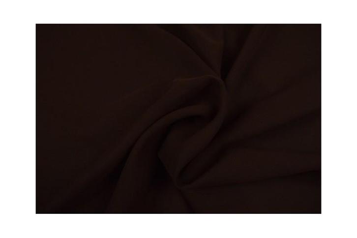 15 meter chiffon stof - Bruin, Hobby en Vrije tijd, Stoffen en Lappen, 120 cm of meer, 200 cm of meer, Bruin, Nieuw, Polyester