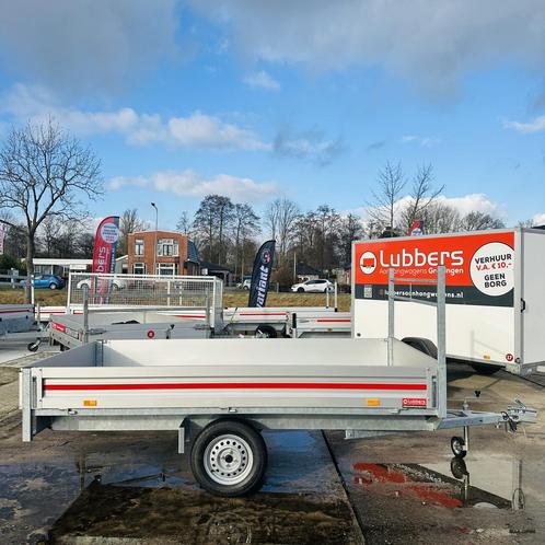 VDM Plateauwagen 300x150 750KG - Ongeremd, Auto diversen, Aanhangers en Bagagewagens, Nieuw, Ophalen of Verzenden
