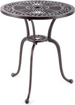 Ronde Tuintafel - Tuintafel rond 60 cm - Buitentafel - Brons, Huis en Inrichting, Tafels | Statafels, Verzenden, Zo goed als nieuw