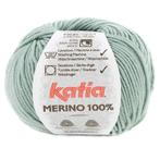 Katia Merino 100% - 84 saliegroen - Wol Garen, Hobby en Vrije tijd, Breien en Haken, Ophalen of Verzenden, Nieuw