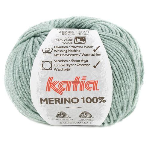 Katia Concept Merino 100% - 84 saliegroen - Wol Garen, Hobby en Vrije tijd, Breien en Haken, Ophalen of Verzenden