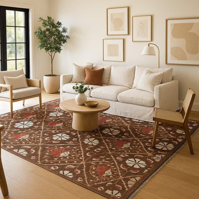 Suzani - Tapijt - 255 cm - 177 cm, Huis en Inrichting, Stoffering | Tapijten en Kleden