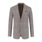 GENTS - Colbert ruit grijsbruin - 50, Kleding | Heren, Verzenden, Nieuw