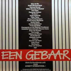 LP gebruikt - Various - Een Gebaar (Aksie De Bevrijdende..., Cd's en Dvd's, Vinyl | Pop, Zo goed als nieuw, Verzenden