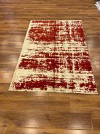 Rood Abstract Tapijt - Tapijt - 190 cm - 130 cm - Machinaal, Huis en Inrichting, Stoffering | Tapijten en Kleden, Nieuw