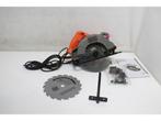 BLACK+DECKER CS1250L - Cirkelzaag 1250W - Lasergeleider en, Verzenden, Zo goed als nieuw