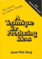 A Technique for Producing Ideas 9780844230009, Boeken, Verzenden, Gelezen, James Webb Young
