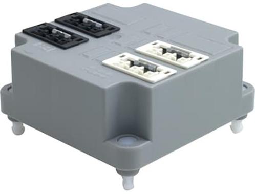 Abb 3640 Dual 5-Pin Winsta Connector Afdekking Gerecycled -, Doe-het-zelf en Verbouw, Elektra en Kabels, Overige typen, Nieuw