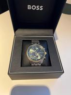 HUGO BOSS HB1514195 SKYTRAVELLER 44mm, Sieraden, Tassen en Uiterlijk, Horloges | Heren, Staal, Staal, Verzenden, Polshorloge