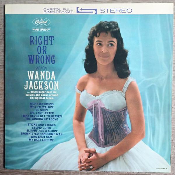 Wanda Jackson - Right Or Wrong, Cd's en Dvd's, Vinyl | Pop, Gebruikt, Ophalen of Verzenden