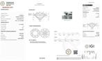 1 pcs Diamant (Natuurlijk) - 1.51 ct - Rond - K - SI2 -, Nieuw
