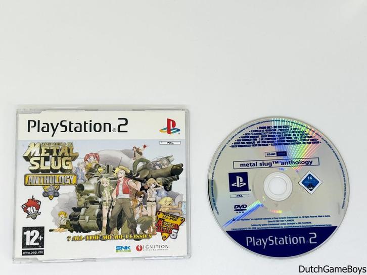 Playstation 2 / PS2 - Metal Slug Anthology - Promo, Spelcomputers en Games, Games | Sony PlayStation 2, Gebruikt, Verzenden