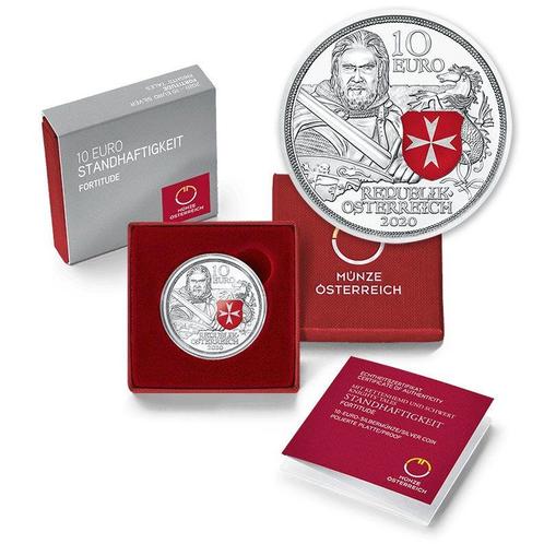 Oostenrijk 10 Euro Standvastigheid 2020 Proof, Postzegels en Munten, Munten | Europa | Euromunten, Verzenden