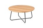 4 Seasons Verdi ronde salontafel teak 73 cm., Verzenden, Nieuw, Rond, Hout