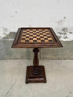Schaaktafel - Hout, Messing, Metaal, Antiek en Kunst