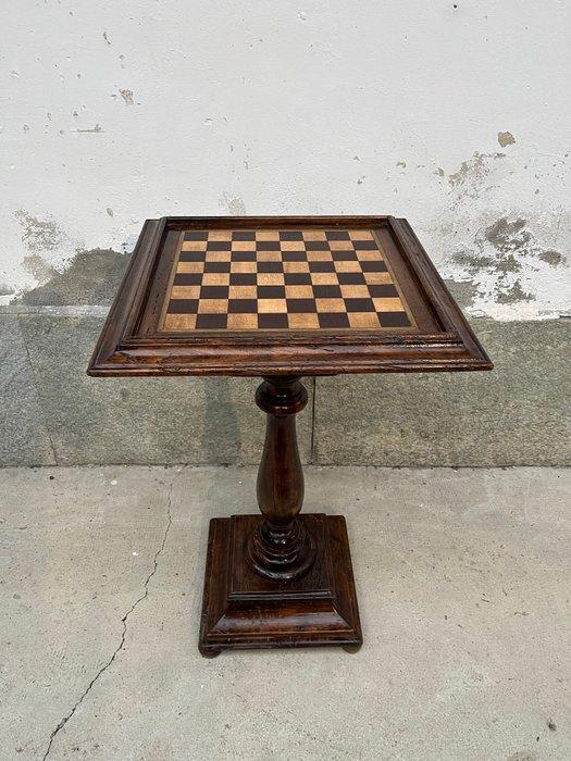 Schaaktafel - Hout, Messing, Metaal, Antiek en Kunst, Curiosa en Brocante