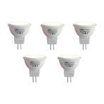 Set van 5 G4 LED lamp MR11 2,7W 210 lm 3000K 12V, Verzenden, Nieuw