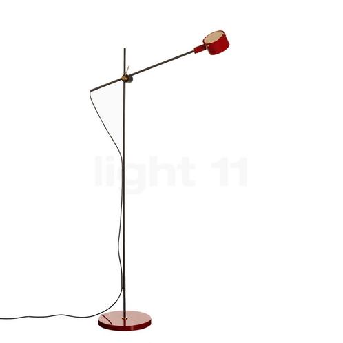 Oluce G.O. Vloerlamp, rood (Staande lampen, Binnenlampen), Huis en Inrichting, Lampen | Vloerlampen, Nieuw, Verzenden