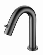 Fontein kraan Mila Gun Metal grey Exclusive Opbouw 1/2, Ophalen of Verzenden, Nieuw, Kraan